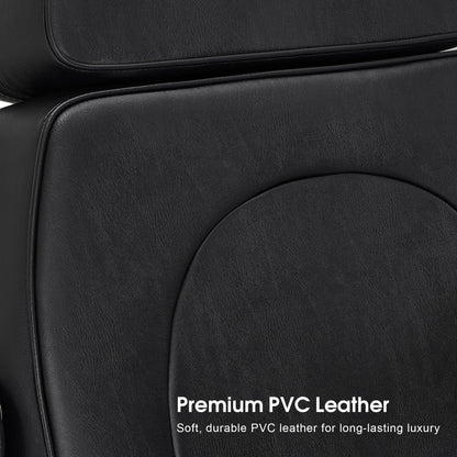 3 Motors Fully Adjustable Electric Facial Bed, Hydraulic Message Beauty Tattoo Chair with Thick Cushion 2782