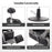 BarberPub All Purpose Barber Chair With Heavy Duty Pump,Reclining Adjustable Swivel Hair Styling Spa&Salon Chair for Hair Stylist, Home Salon,Barbershop 9502