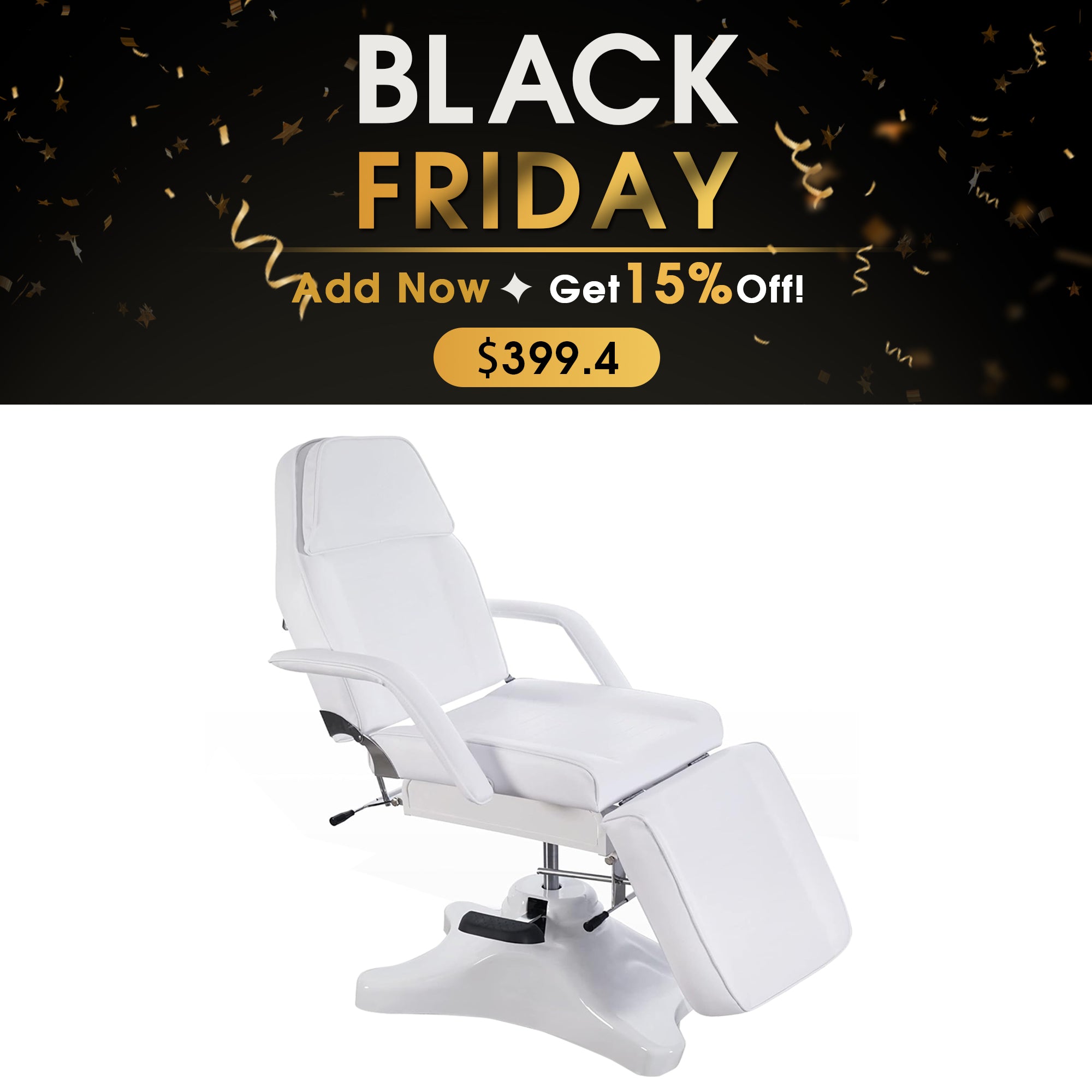 BarberPub PRO Massage Bed Adjustable Spa Table with Hydraulic Pump 9613