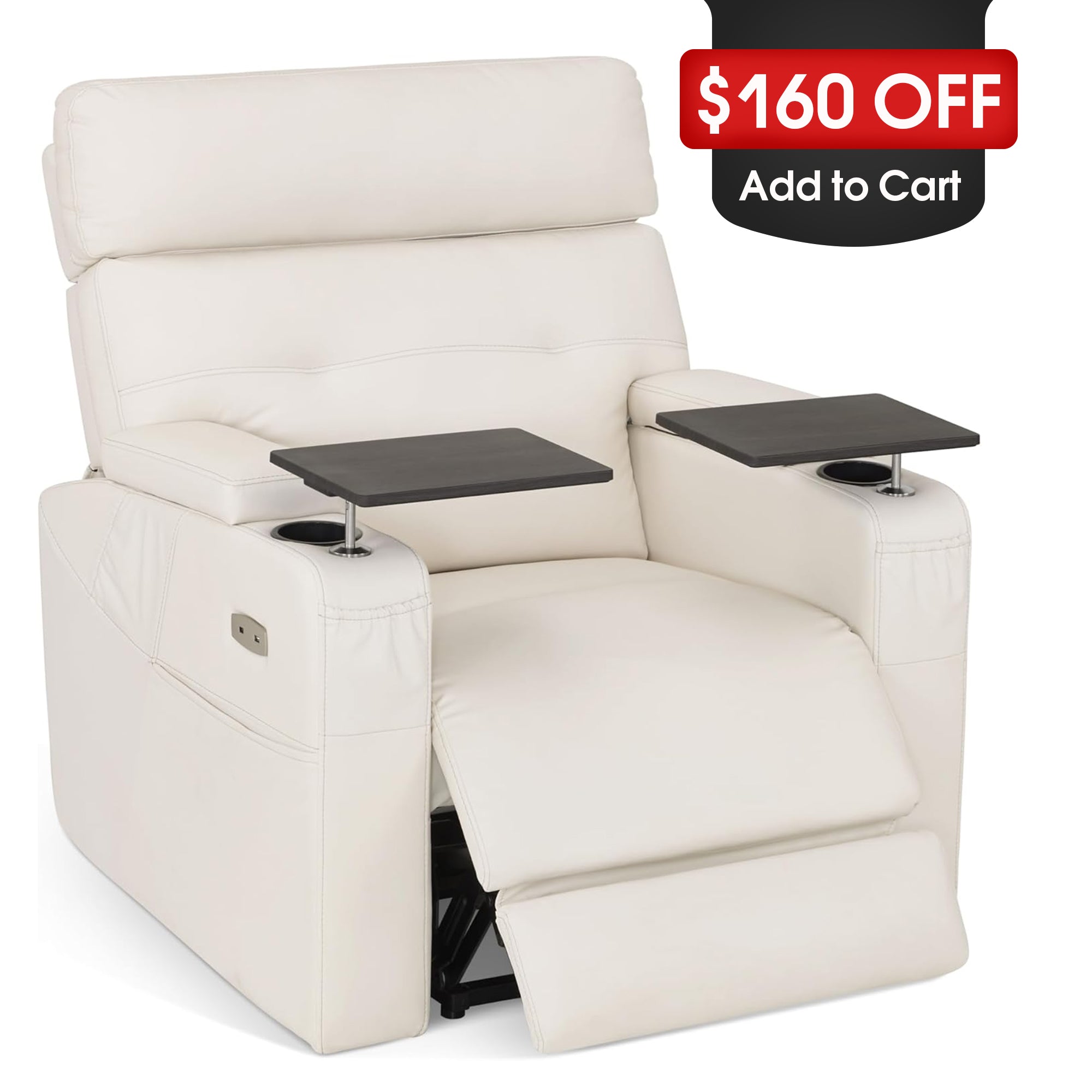 BarberPub Electric Lash Recliner with Adjustable Headrest, Facial Bed for Estheticians, Eyelash Extensions, Nails & Beauty 9904
