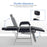 BarberPub Professional Tattoo Chair with Headrest, Modern Fashion SPA Massage Bed Salon Chair with Leg Rest & Storage Shelf Adjustable Table Beauty Equipment 2767