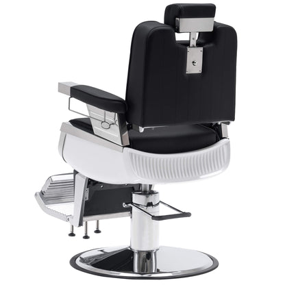 Barber Chair 3819 & Anti-Fatigue Mat 0085 Set - All Purpose Reclining Hydraulic Barber Chair with 1 Inch Thick Salon Mat, Ideal for Barbers & Stylists