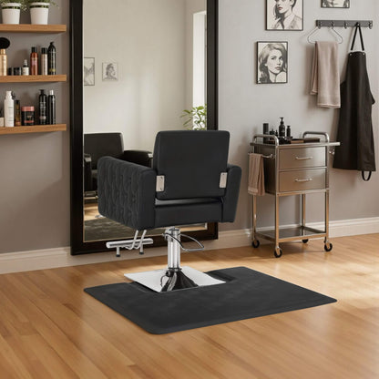 Anti-Fatigue Salon Floor Mat for Square Base Chair, PU Comfort Rectangle Barber Standing Mat for Hair Styling 0030/0095