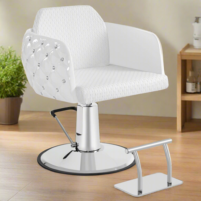 BarberPub Salon Chair for Hair Stylist, Styling Chair for Home Salon Barbershop 8609