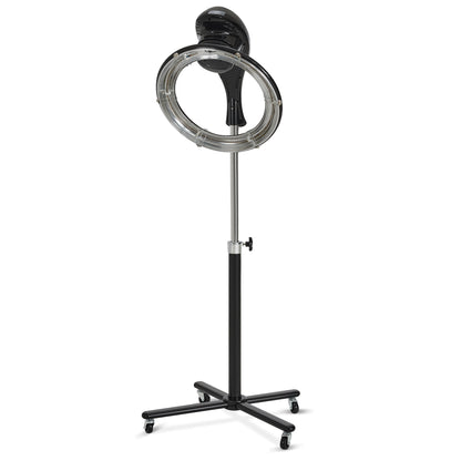 1100W Professional Salon Flying Disk Hair Dryer Processor with Adjustable Time, Temperature & Height HDP01