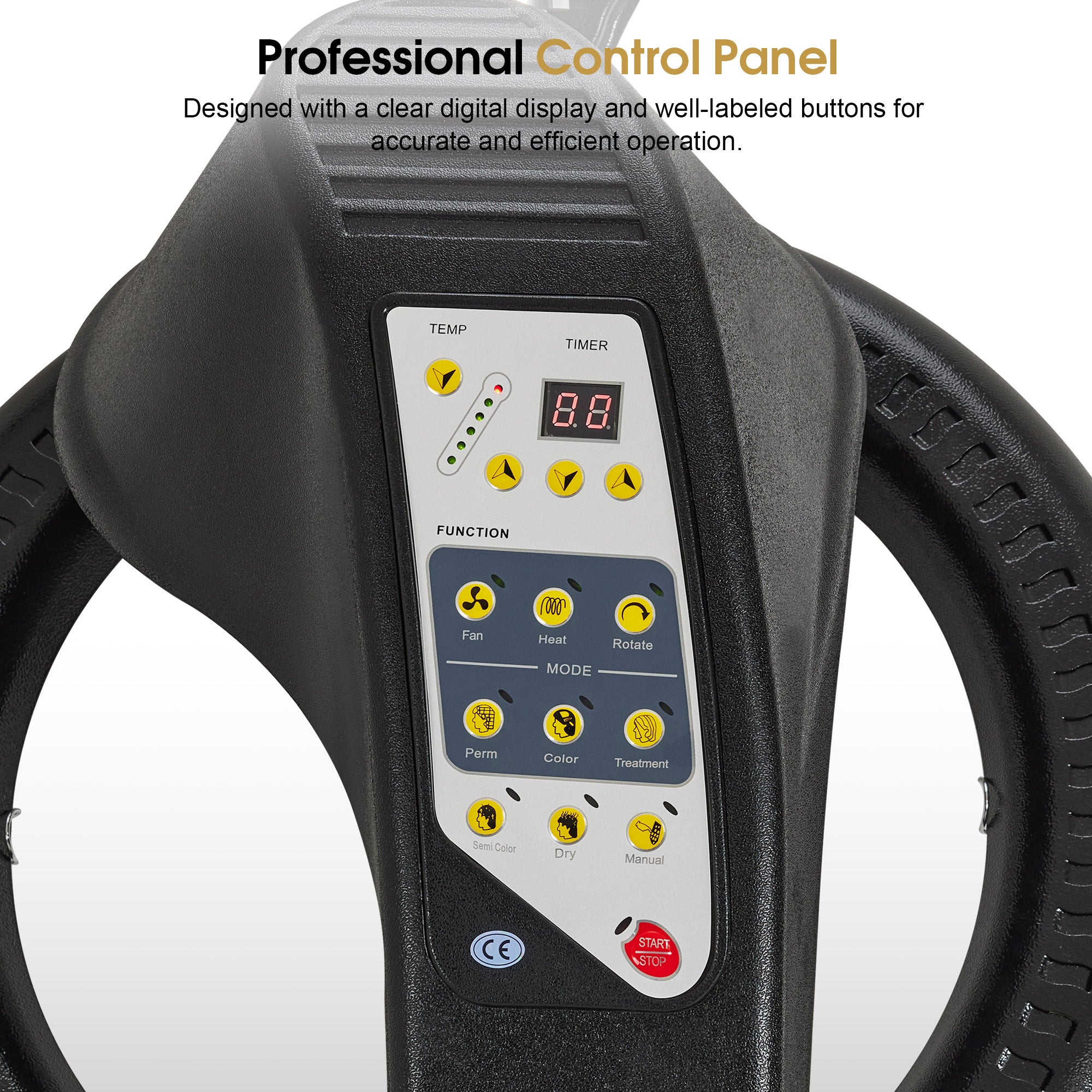 950W Professional Salon Wall Mounted Hair Dryer Processor with Swing Arm HDP05