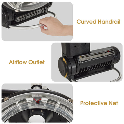 950W Professional Salon Wall Mounted Hair Dryer Processor with Swing Arm HDP05