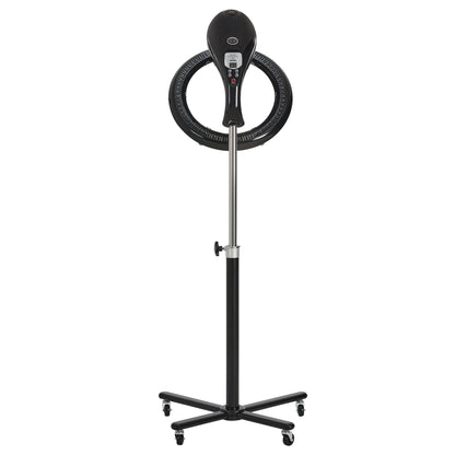 1100W Professional Salon Flying Disk Hair Dryer Processor with Adjustable Time, Temperature & Height HDP01