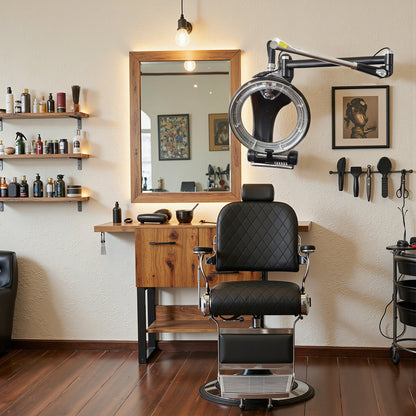 950W Professional Salon Wall Mounted Hair Dryer Processor with Swing Arm HDP05