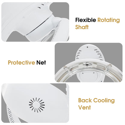 1100W Professional Salon Flying Disk Hair Dryer Processor with Adjustable Time, Temperature & Height HDP01