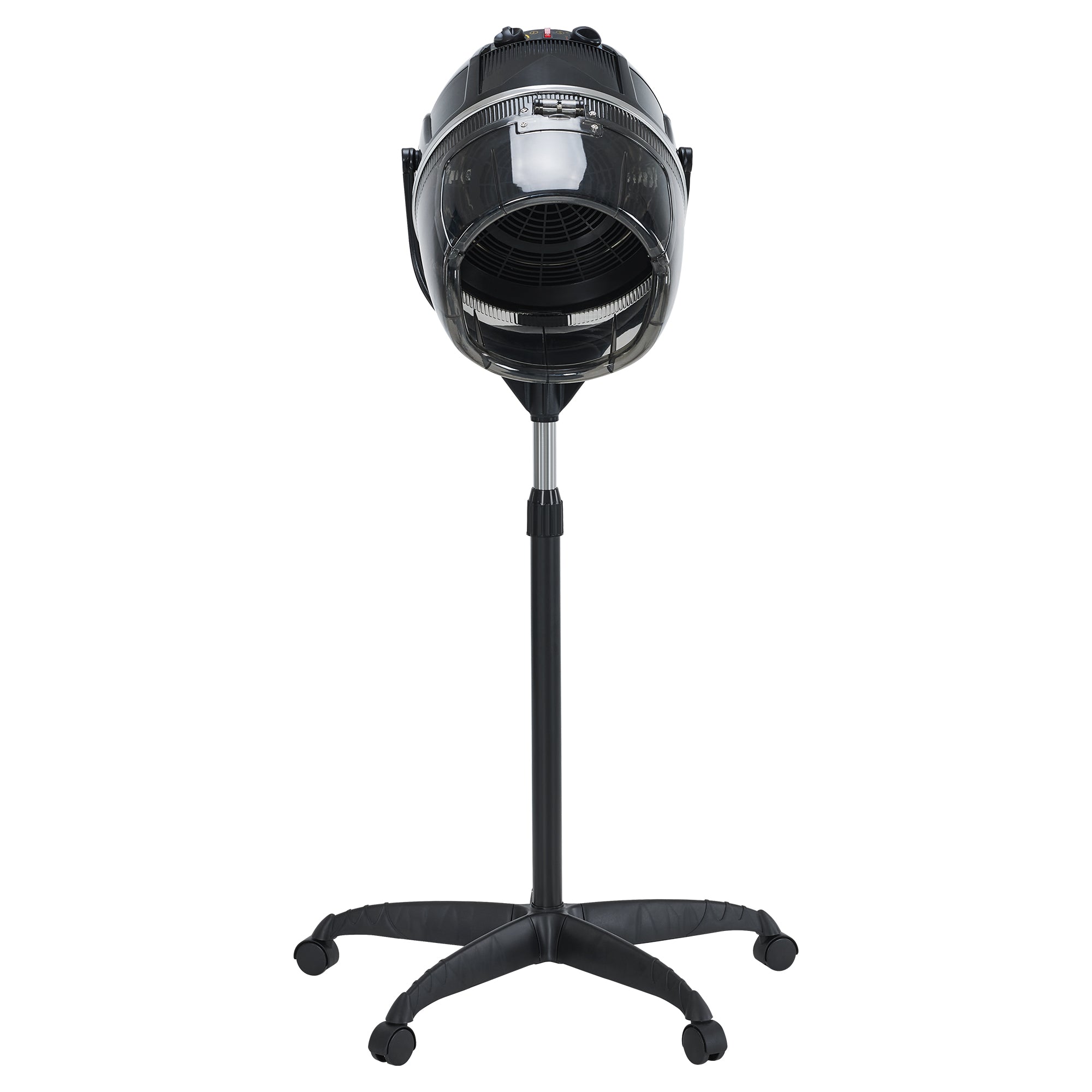 BarberPub 1300W Adjustable Hooded Floor Hair Bonnet Dryer Stand Up Rolling Base VHD08