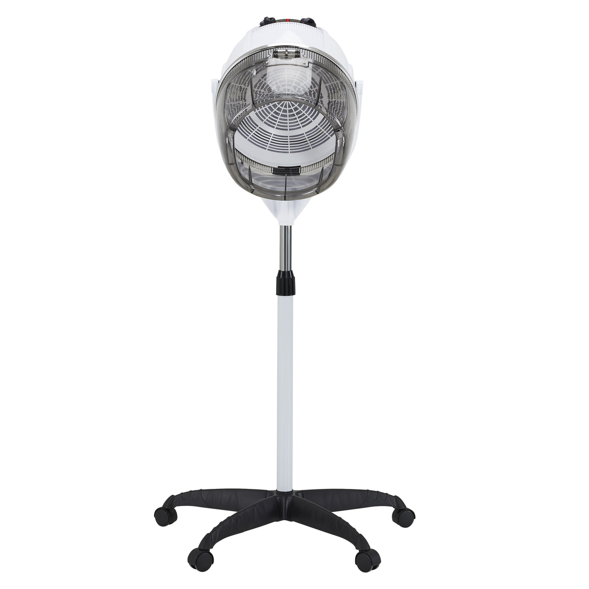 BarberPub 1300W Adjustable Hooded Floor Hair Bonnet Dryer Stand Up Rolling Base VHD08
