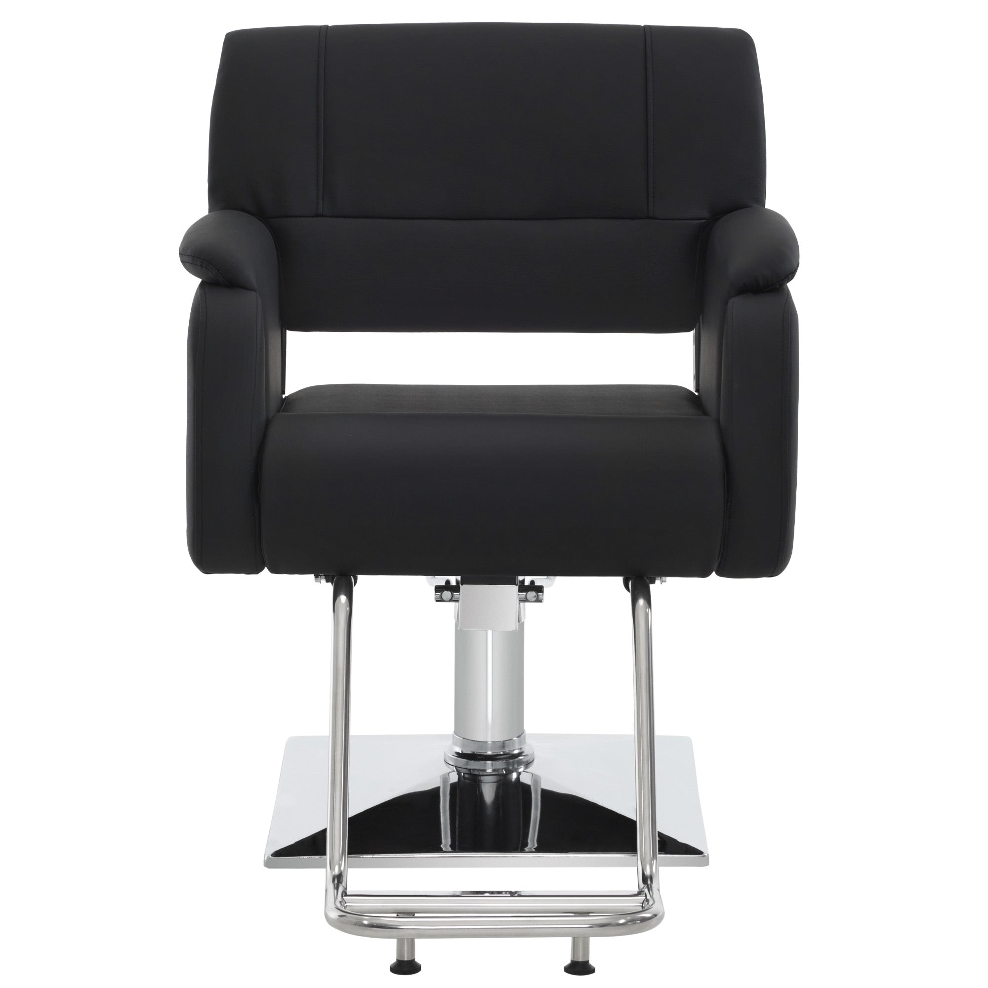 BarberPub Modern Salon Chair, Hydraulic Styling Barber Chair for Hair Stylist 8459