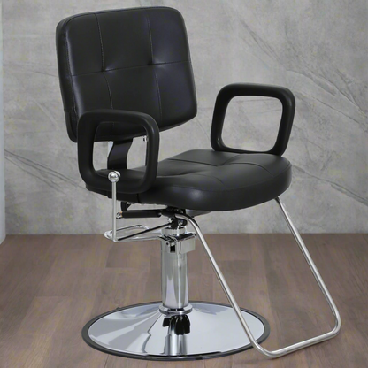 BarberPub Reclining Hydraulic Barber Chair, Salon Spa Hair Styling Chair 9837