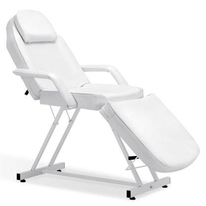 BarberPub Adjustable Tattoo Chair, Facial Chair for Client, 72 Inches Massage Table 0015