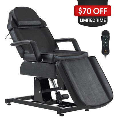 Electric Beauty Bed with 3 Motors, Tattoo Facial Bed for Esthetician , Massage Table for Client 2751