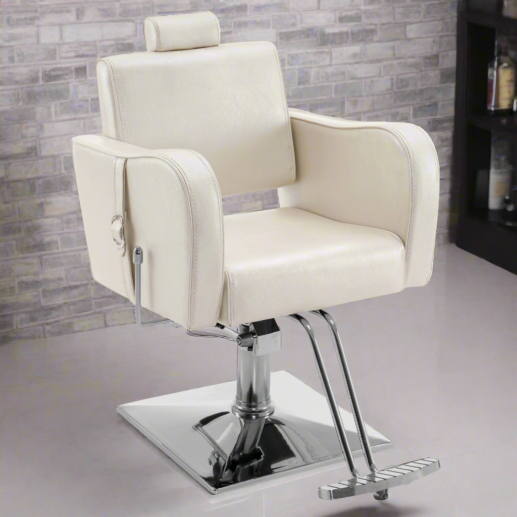 BarberPub Reclining Hydraulic Barber Chair, Spa Salon Styling Chairs for Barbershop 3124