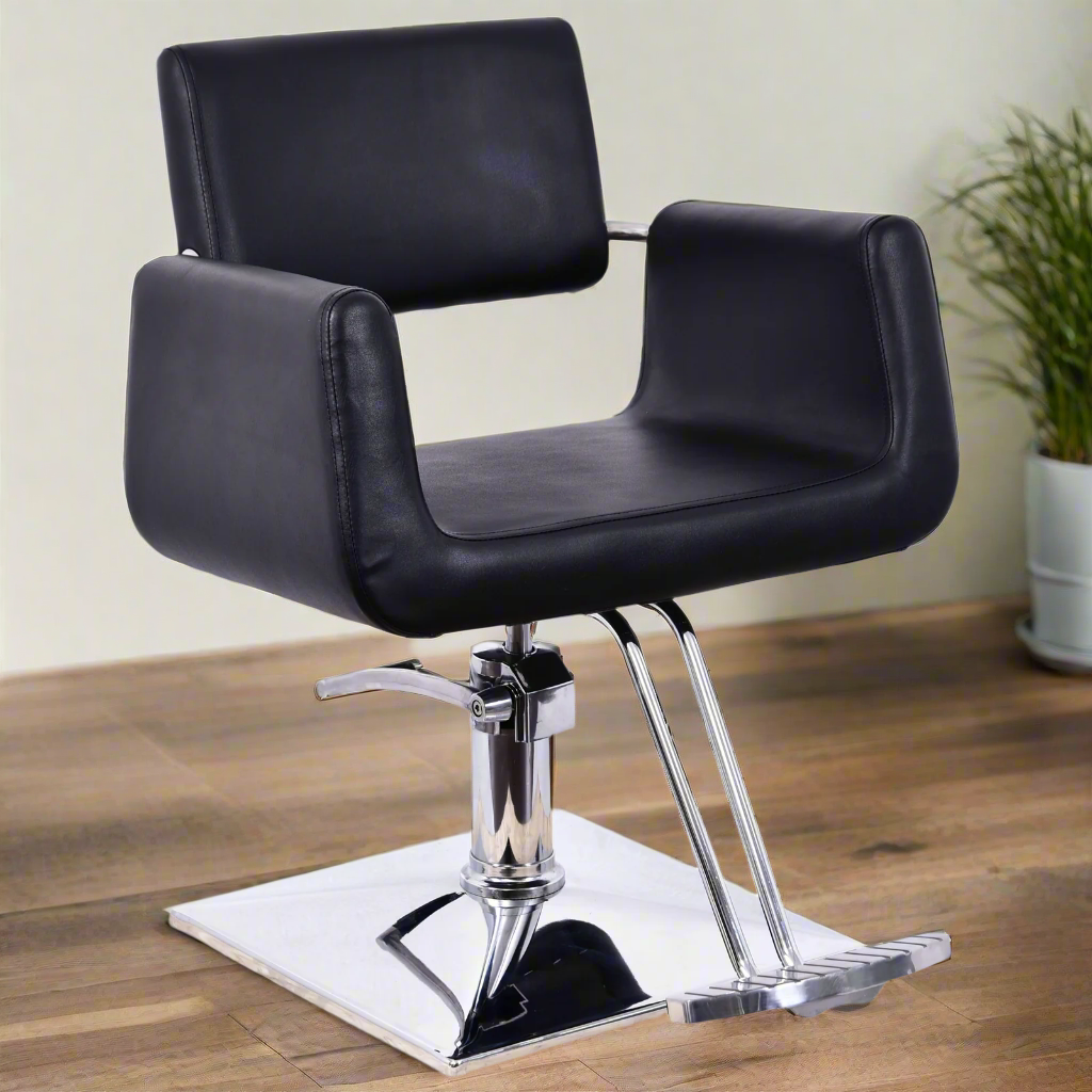 BarberPub Salon Chair, Hydraulic Hair Styling Barber Salon Equipment 1017