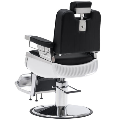 BarberPub All Purpose Barber Chair, Reclining Hydraulic Salon Chair with Headrest 3819