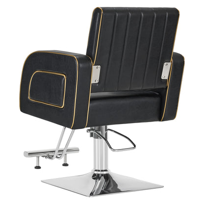 Salon Spa Barber Styling Chair, Classic Hydraulic Model for Pro Salons Use 8885