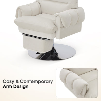 Beauty Salon Chair, Reclining Esthetician Chair for Facial, Eyelash Extension, Eyebrows, Tattoo – Model 8105