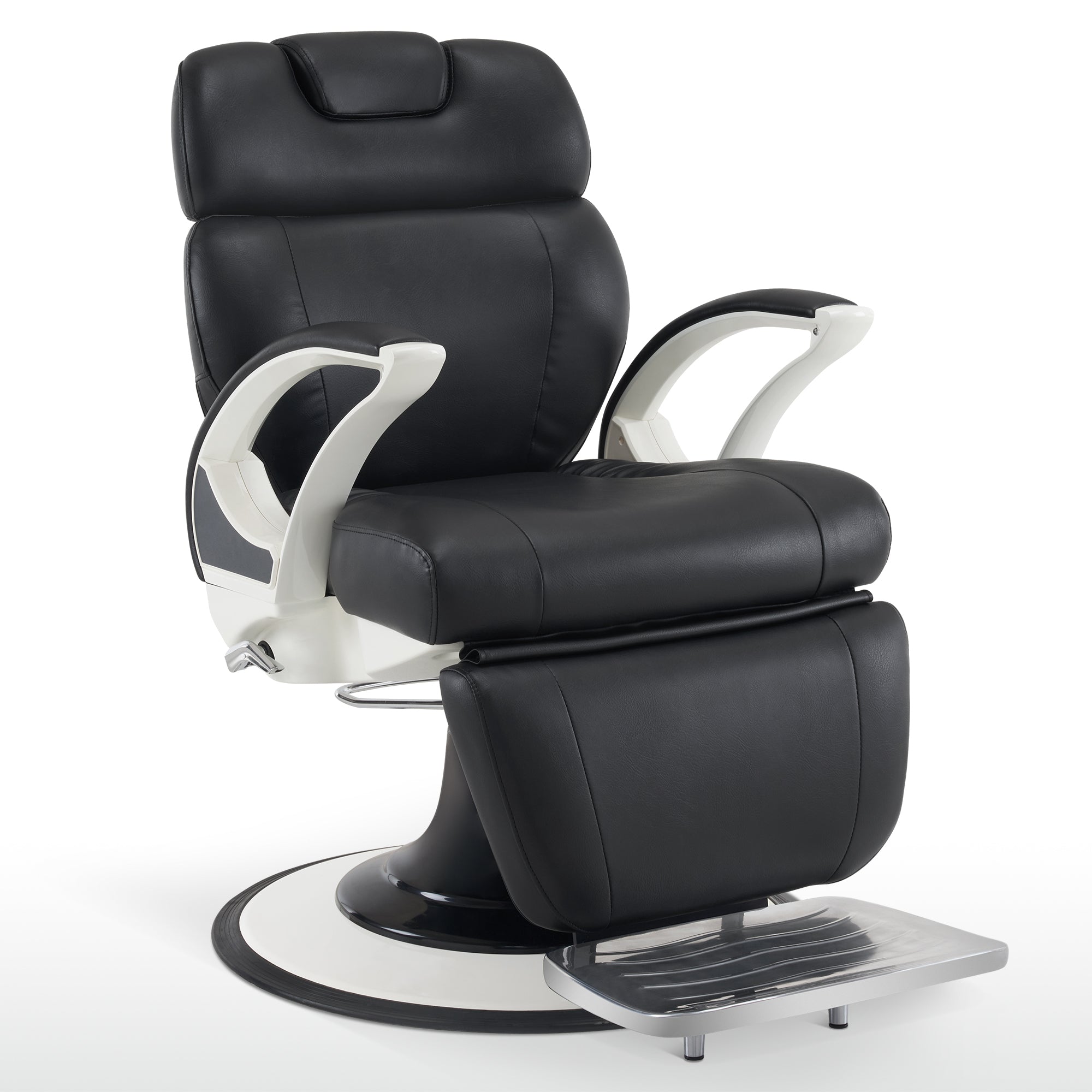 BarberPub Reclining Barber Salon Chair, Hair Stylist Chair with Both Sides Levers 5945