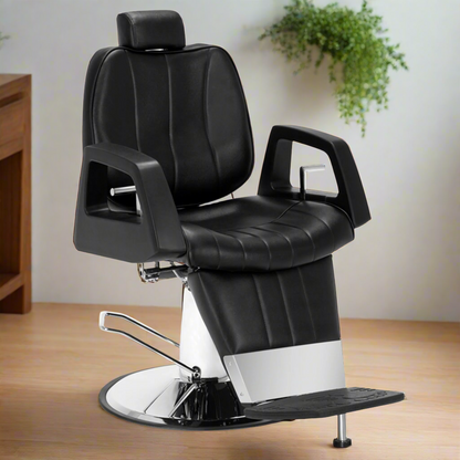 BarberPub All Purpose Barber Chair, Hydraulic Reclining Salon Chair for Hair Stylist 8722