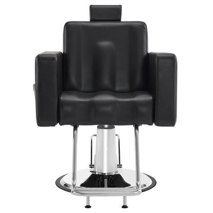 BarberPub Reclining Barber Chair, Hydraulic SPA Salon Chair for Hair Stylist 9523