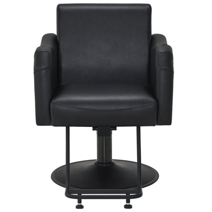 BarberPub Black Salon Chair, Hydraulic Styling Chair for Hair Stylist, Home Salon 9434