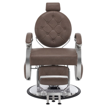 BarberPub Barber Chair,Professional Reclining Salon Chair for Hair Stylist 8649