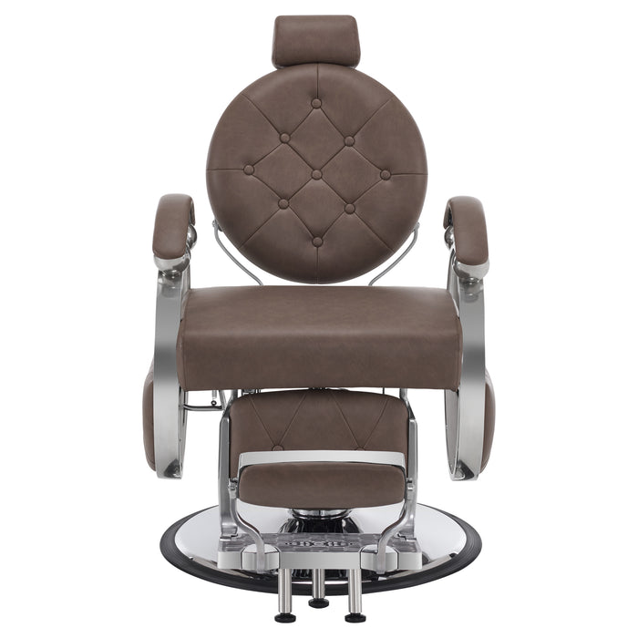 BarberPub Vintage Barber Chair, 660 lbs Hydraulic Pump, Professional Reclining Salon Chair for Hair Stylist, 360 Degrees Swivel, Home&Beauty Salon, Barbershop, Salon&Spa Chair 8649