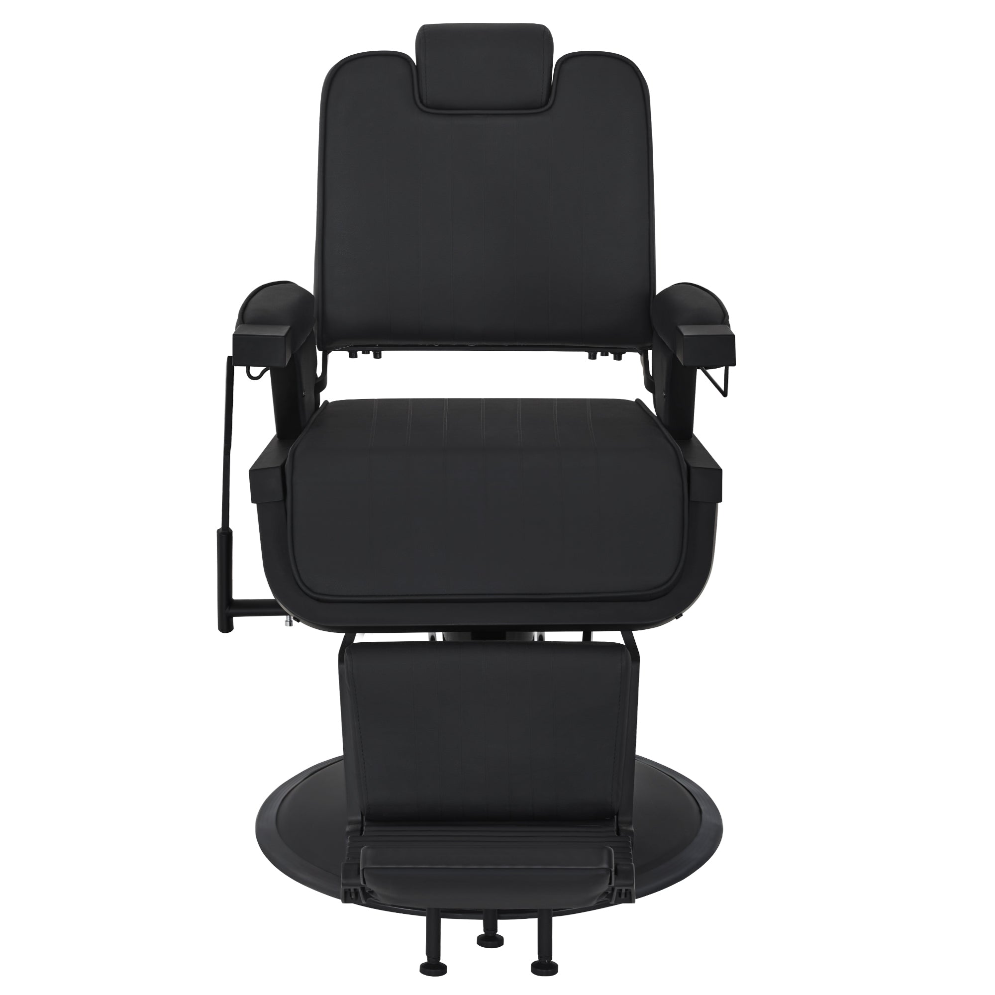 BarberPub All Purpose Barber Chair, Reclining Hydraulic Salon Chair with Headrest 3819