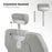 BarberPub Electric Heavy Duty Beauty Barber Chair Hair Salon Home Salon Beauty Spa Shampoo Styling Professional Multifunctional Lifting Recliner Equipment for Barber Shop 9108