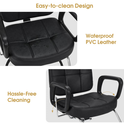 BarberPub All Purpose Hydraulic Barber Chair Salon Beauty Spa Chair Shampoo Recliner 2059