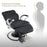 BarberPub Classic Barber Chair, 660Lbs Hydraulic Pump, Both Sides Hand Levers for Left-handed, Reclining Salon Chair for Hair Stylist, Barbershop, Salon&Spa Equipment 5945