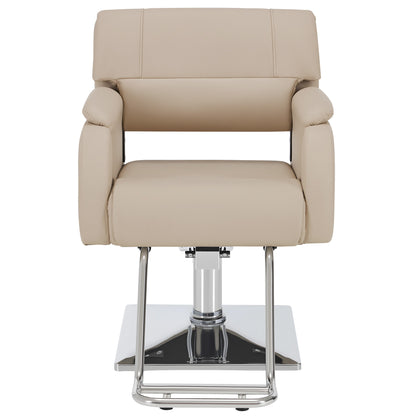 BarberPub Modern Salon Chair, Hydraulic Styling Barber Chair for Hair Stylist 8459