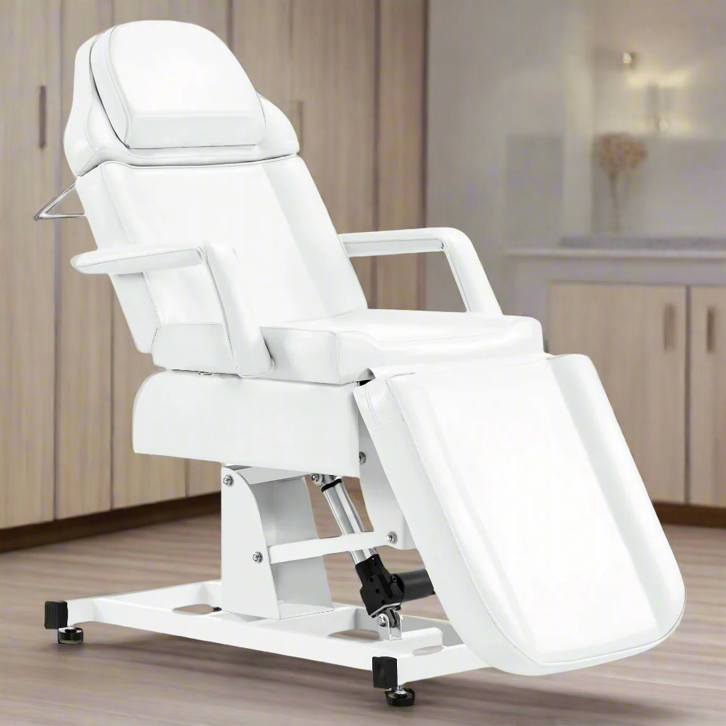 BarberPub Electric Tattoo Chair for Client, Facial Bed for Esthetician with 3 Motors, Massage Table 2751