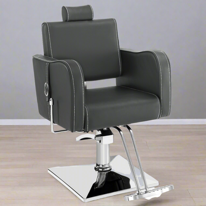 BarberPub Reclining Hydraulic Barber Chair, Spa Salon Styling Chairs for Barbershop 3124