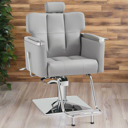 BarberPub Recliner Hydraulic Pump Barber Chair for Hair Stylist Barbershop 9172