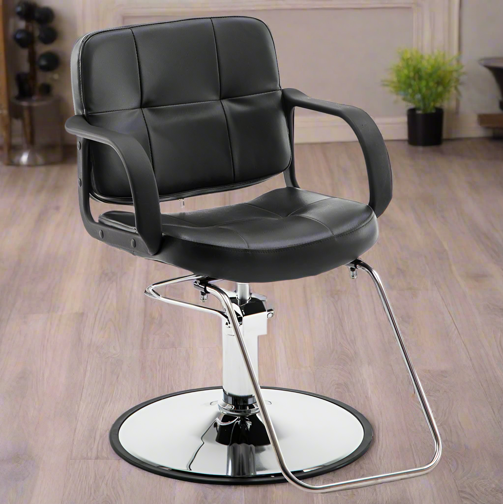 BarberPub Classic Hydraulic Salon Chair, Salon Beauty Spa Styling Chair 8837