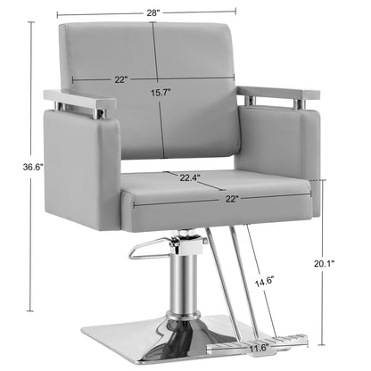 BarberPub Salon Chair, Styling Chair for Hair Stylist, Home Salon SPA Equipment 8808