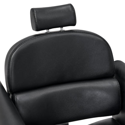 BarberPub Barber Chair with Headrest, Reclining Salon Chairs for Hair Stylist 3125