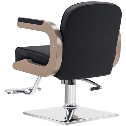 BarberPub Salon Chair for Hair Stylist, Hydraulic Hair Styling Home Salon Chair 9210