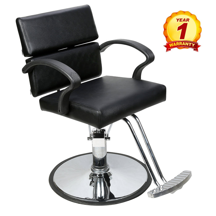 BarberPub Classic Hydraulic Barber Chair Salon Beauty Spa Styling Chair 1039 Black