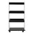 BarberPub 4-tier Storage Cart Rolling Utility Organizer with Shelves Multi-Purpose Rack Serving Trolley with Wheels 2030
