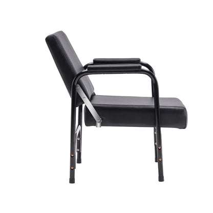 BarberPub Reclined Shampoo Chair Beauty Salon Equipment for Hair Stylist 8731BK