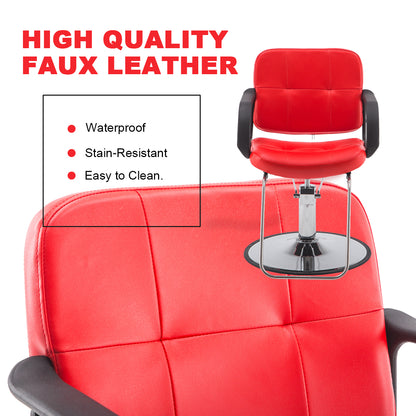 BarberPub Classic Hydraulic Salon Chair, Salon Beauty Spa Styling Chair 8837