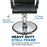 BarberPub Classic Hydraulic Barber Chair Salon Beauty Spa Styling Chair 1039 Black