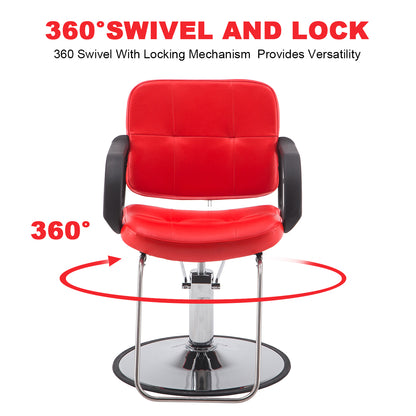 BarberPub Classic Hydraulic Salon Chair, Salon Beauty Spa Styling Chair 8837