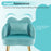 BarberPub Nail Chair for Nail Tech with Backrest Modern Salon Chair with Velvet Pedicure Chair Salon Home Massage Facial Spa 3522